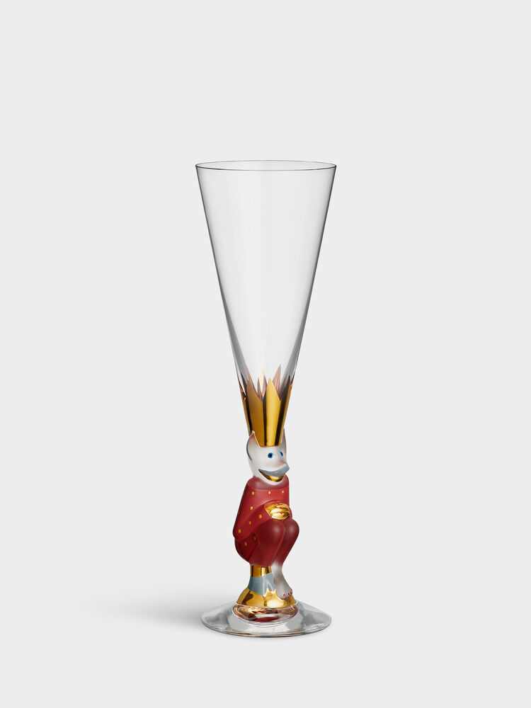 ORREFORS Devil rød champagne
